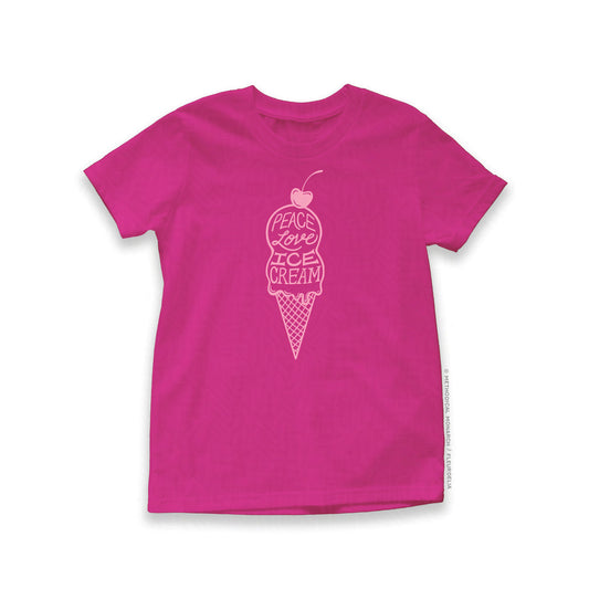 Peace, Love, Ice Cream - Youth T-Shirt