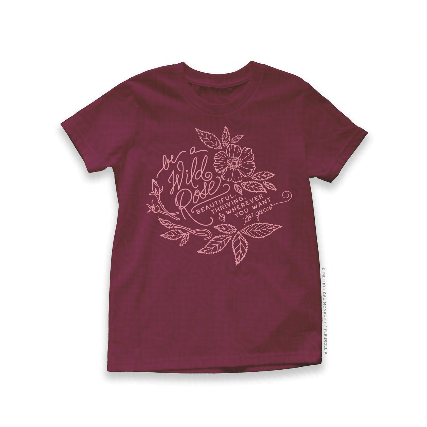 Be a Wild Rose (Sweet Version) - Youth T-Shirt